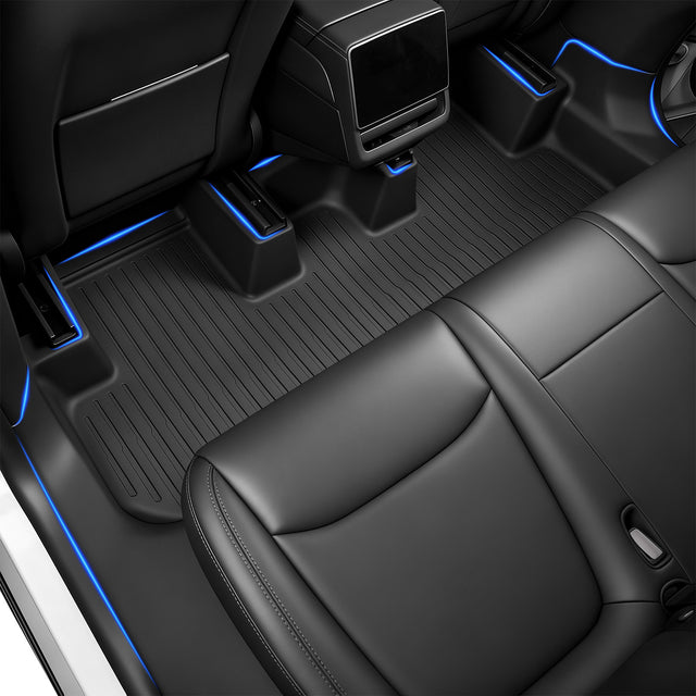 Tesla Model Y 腳墊 - CabinProtect™ Pro 套裝 全艙防護系統